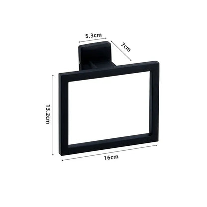 Wall-Mounted Stainless Steel Bathroom Hardware Set