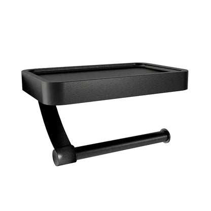 Bathroom Tissue Holder and Phone Storage Rack