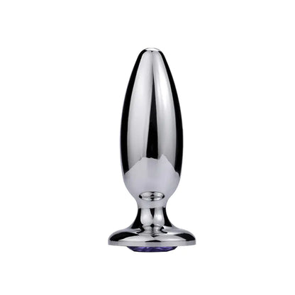 Metal Large Beaded Anal Plug for Adults, Sex Toy